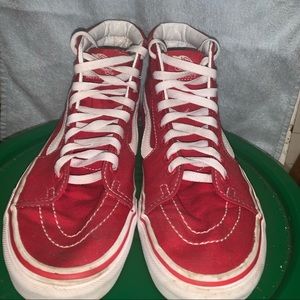 red high top vans